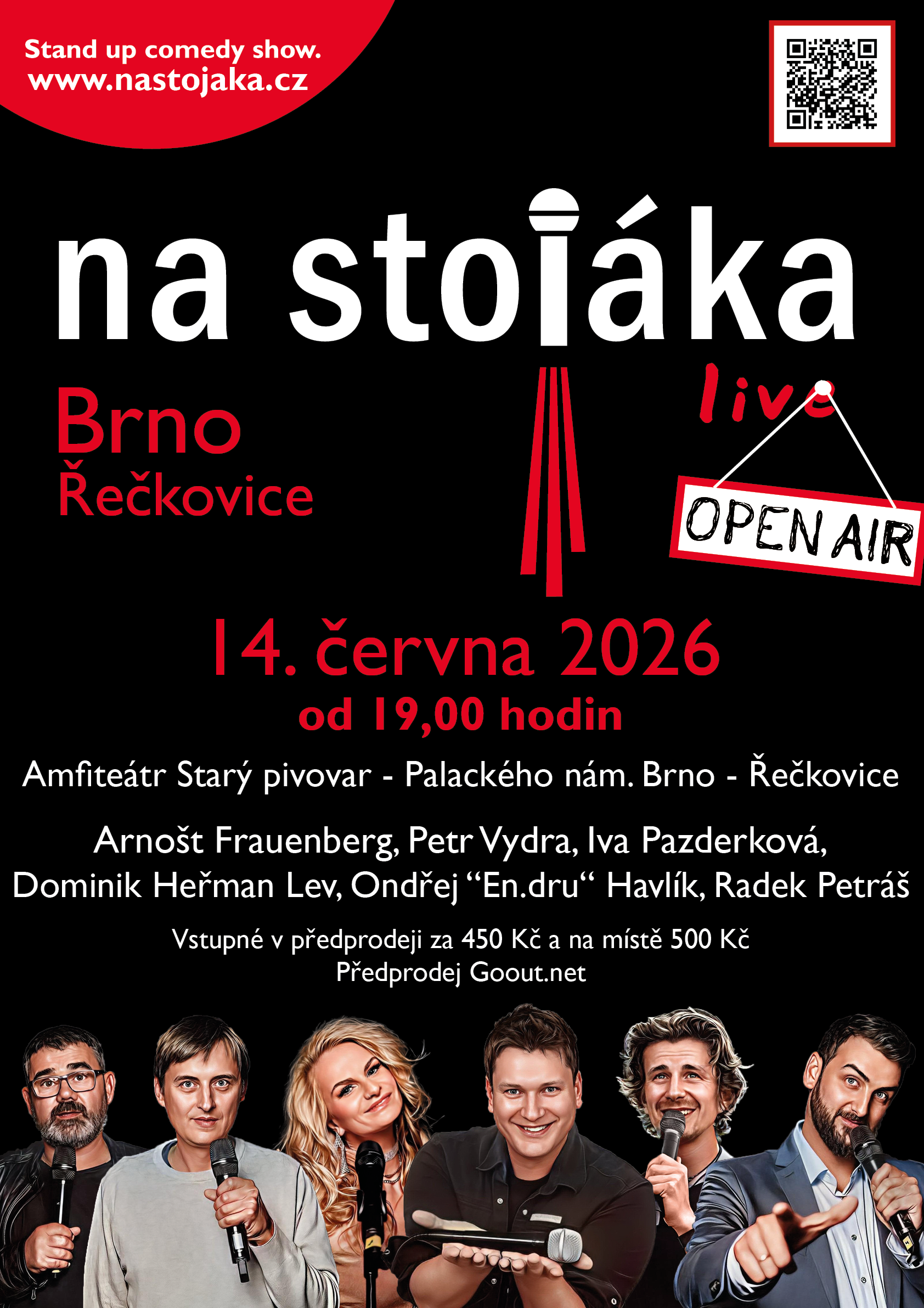 NA STOJÁKA – STAND UP COMEDY SHOW OPEN AIR
